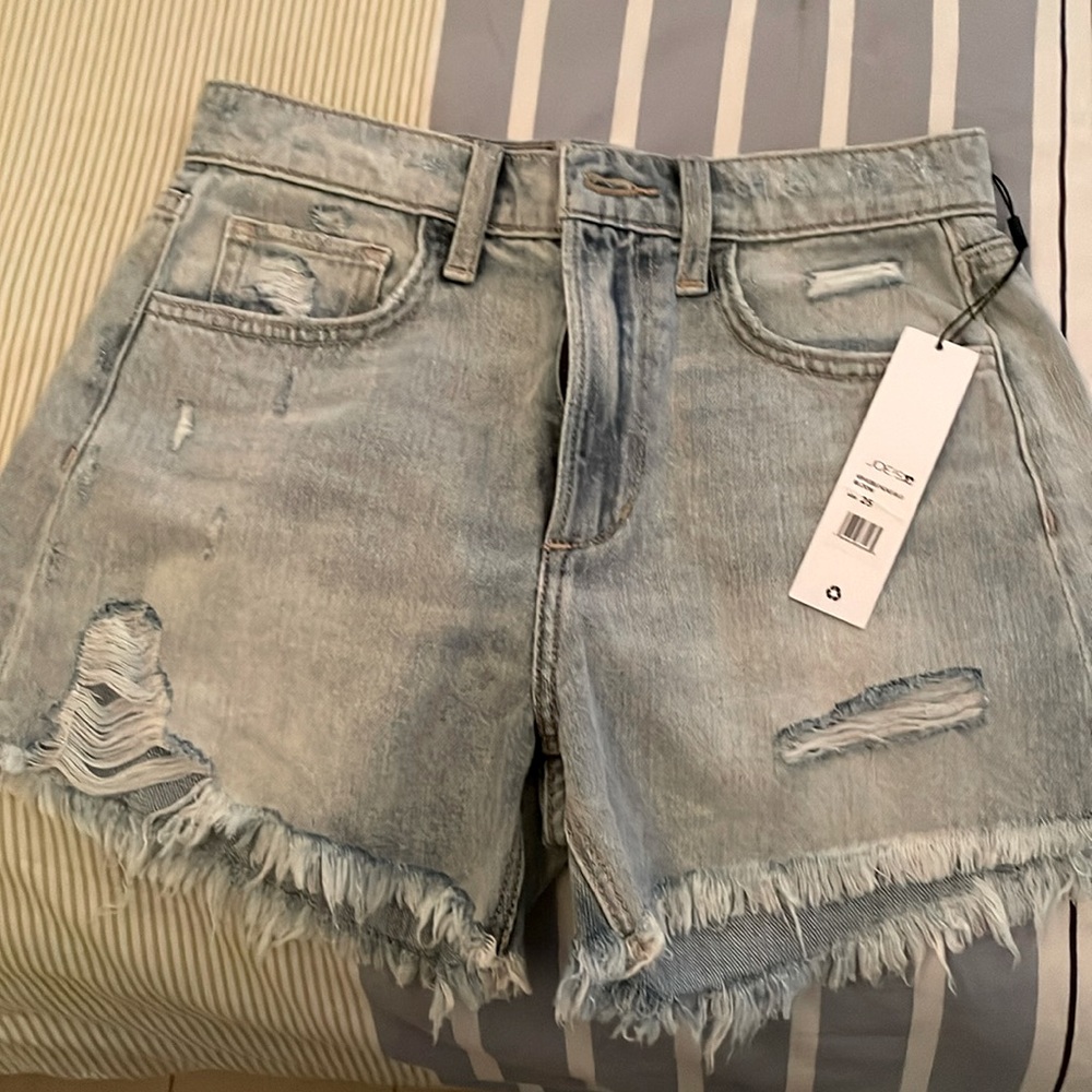 Joes high rise jeans shorts